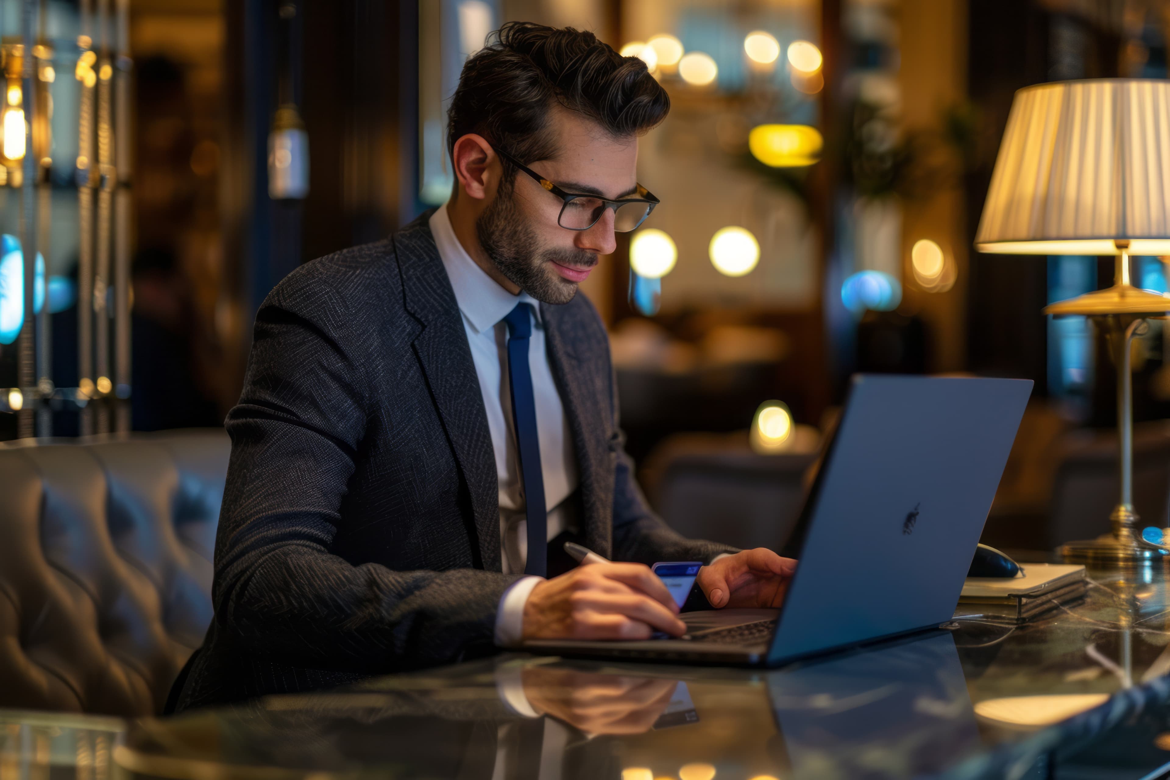 Business owner reviewing trademark registration and brand protection options